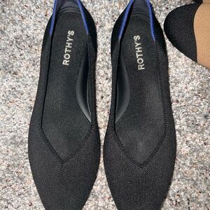 Rothy's Black and Blue Women's Flats